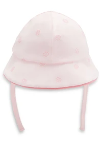 Baby hat cotton with Double B monograms