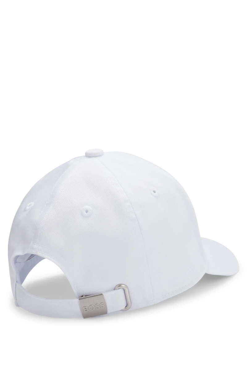 Kids' twill cap with Double B monogram