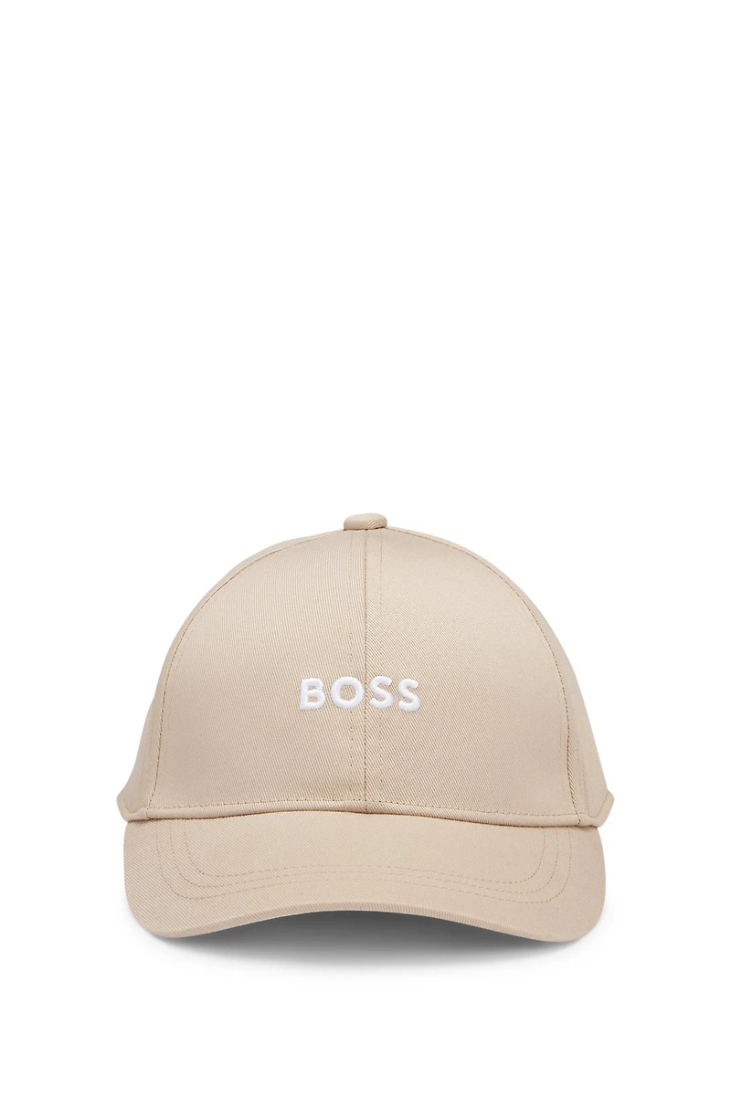 Kids' twill cap with embroidered logo