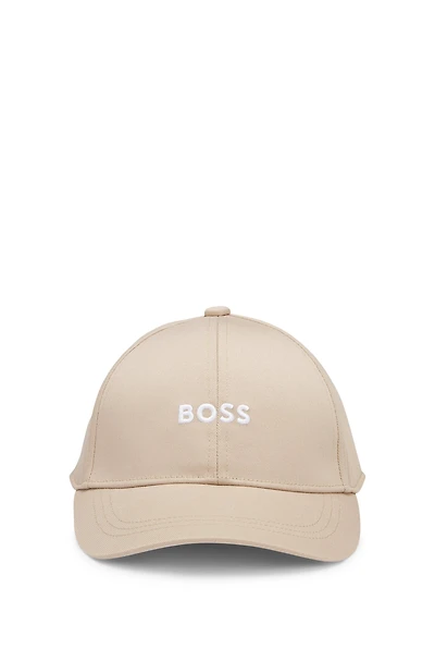 Kids' twill cap with embroidered logo