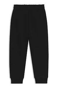 Kids' tracksuit bottoms with logo print