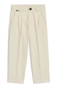 Regular-fit chinos stretch cotton twill
