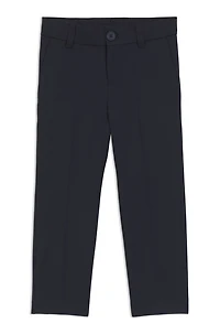 Regular-fit pants a stretch virgin-wool blend