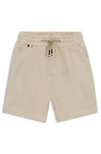 Kids' shorts linen and cotton