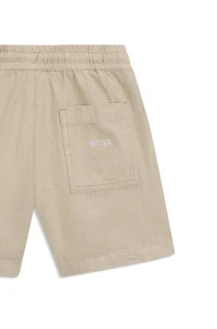 Kids' shorts linen and cotton