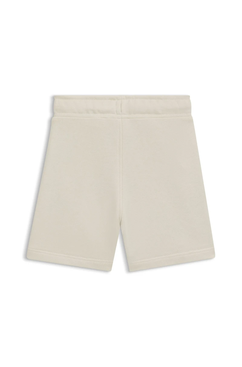 Kids' shorts fleece with logo print
