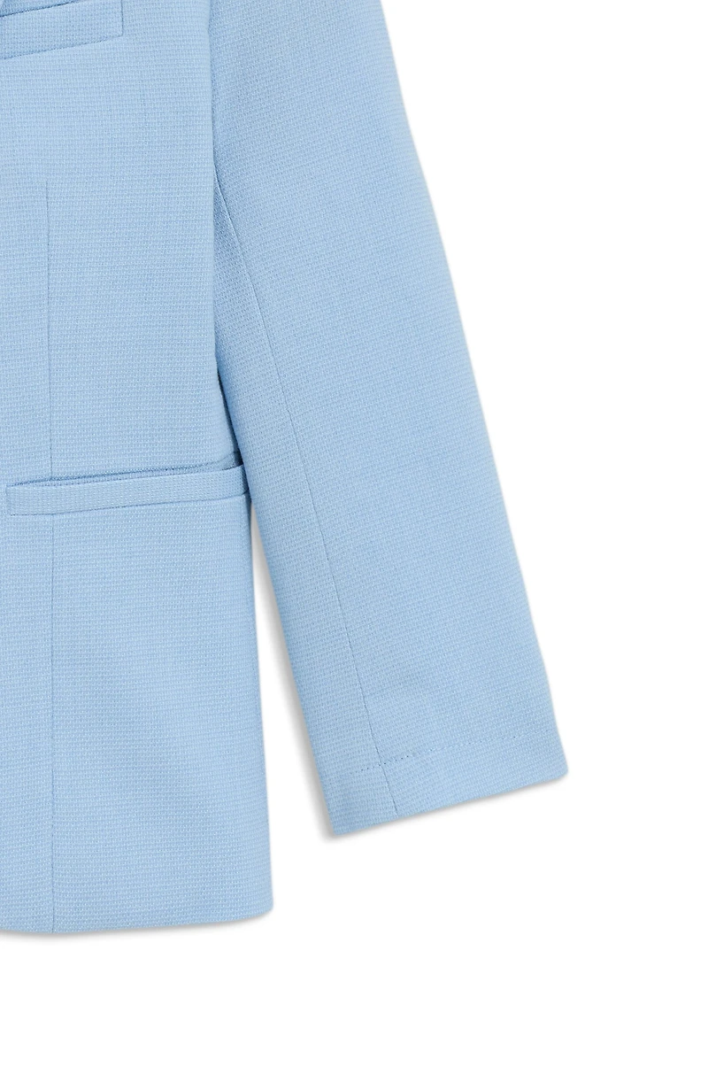 Kids' suit jacket stretch fabric