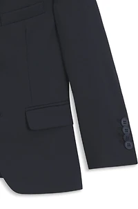 Slim-fit jacket a stretch-wool blend