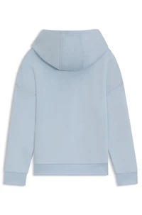 Kids' stretch-cotton hoodie with Double B monogram