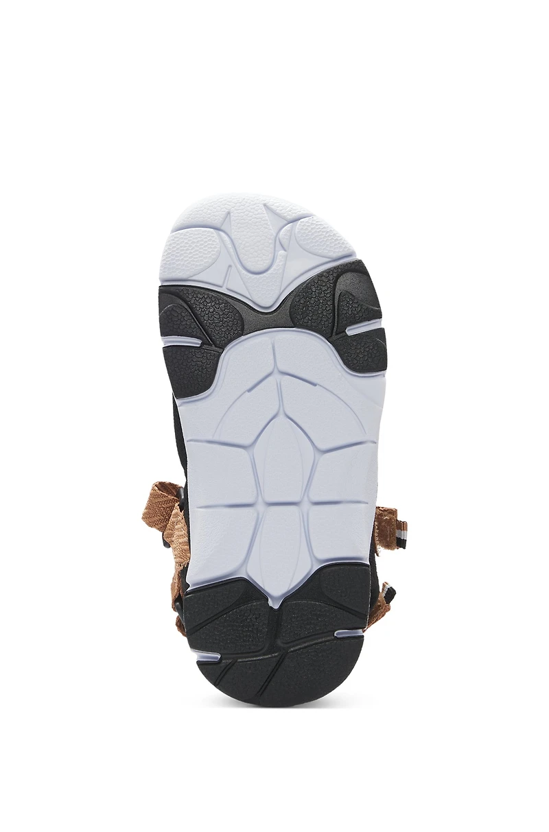 Kids' sandals with branded touch-closure straps