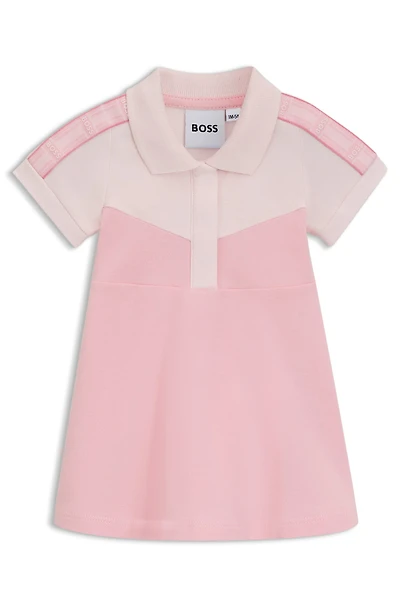 Baby dress stretch-cotton piqué