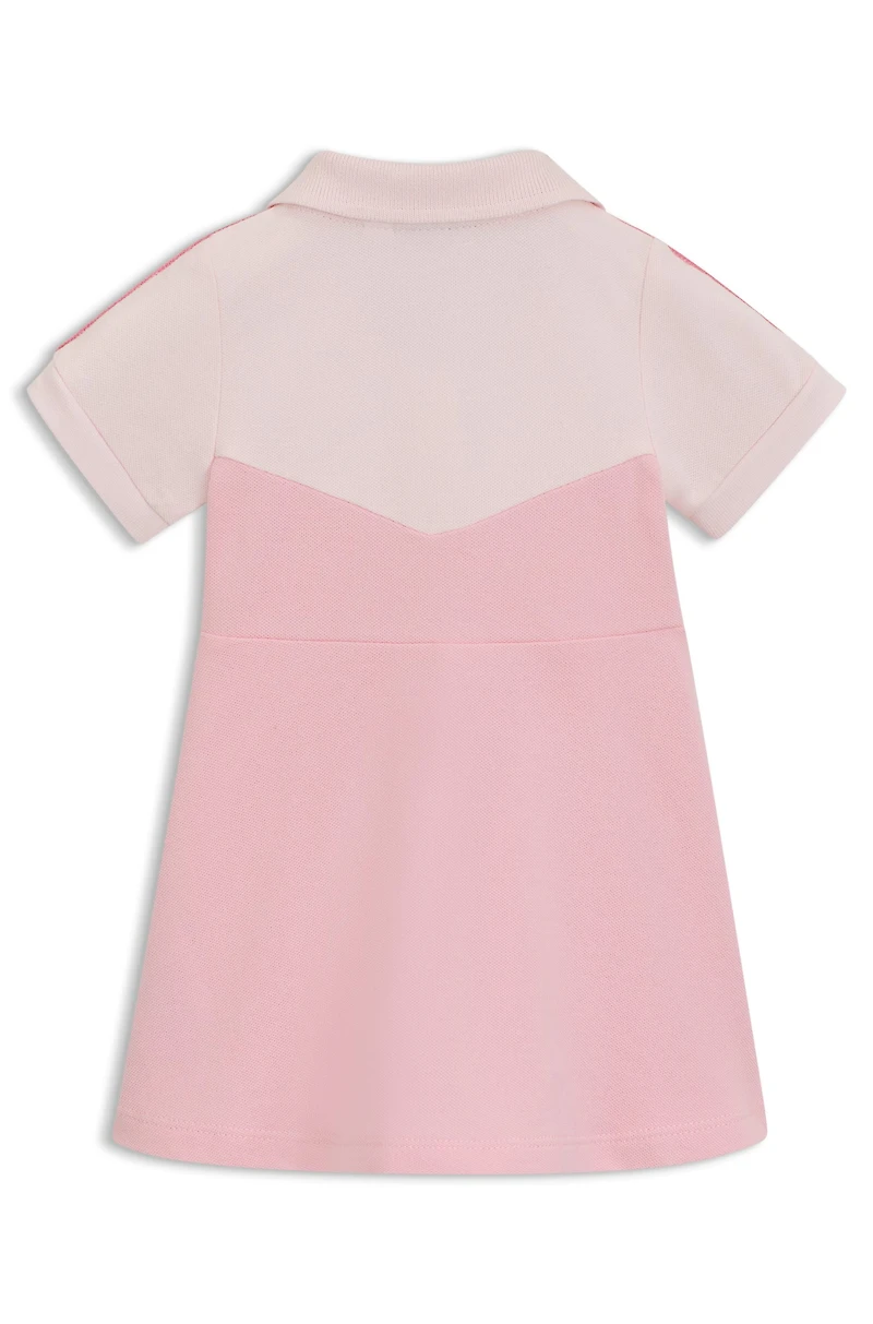 Baby dress stretch-cotton piqué