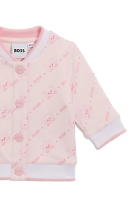 Gift-boxed three-piece cotton tracksuit for babies
