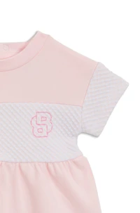 Gift-boxed dress and leggings set for babies