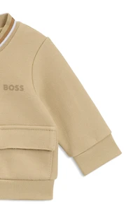 Gift-boxed three-piece tracksuit for babies