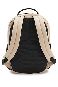 Kids' backpack in ripstop fabric with silicone logo