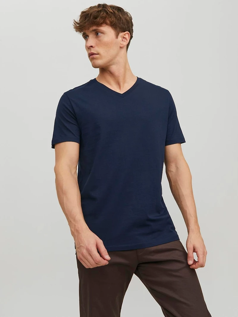 Standard Fit V-Neck T-Shirt | Jack & Jones