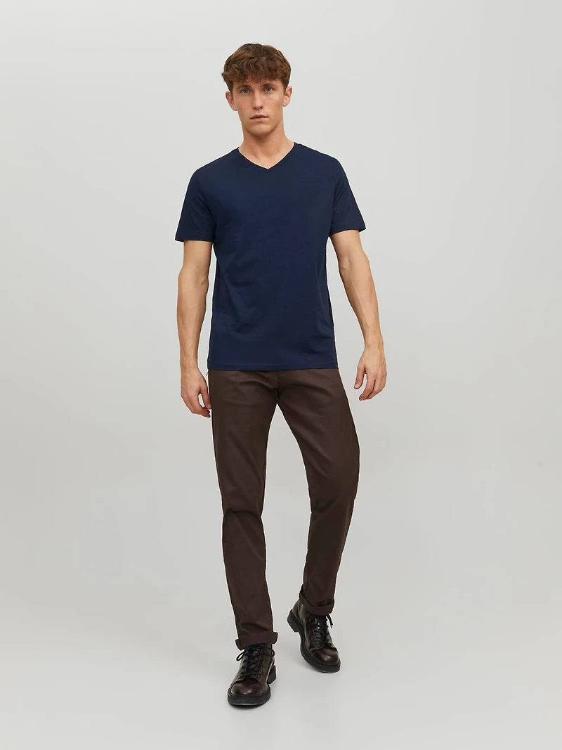 Standard Fit V-Neck T-Shirt | Jack & Jones
