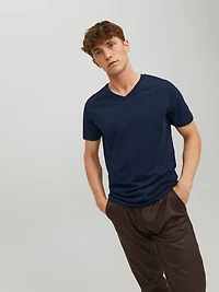 Standard Fit V-Neck T-Shirt | Jack & Jones