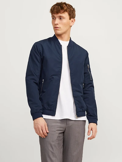 Veste aviateur Col type Baseball Coupe régulière | Jack & Jones®