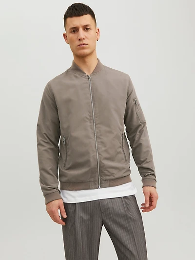 Veste aviateur Col type Baseball Coupe régulière | Jack & Jones