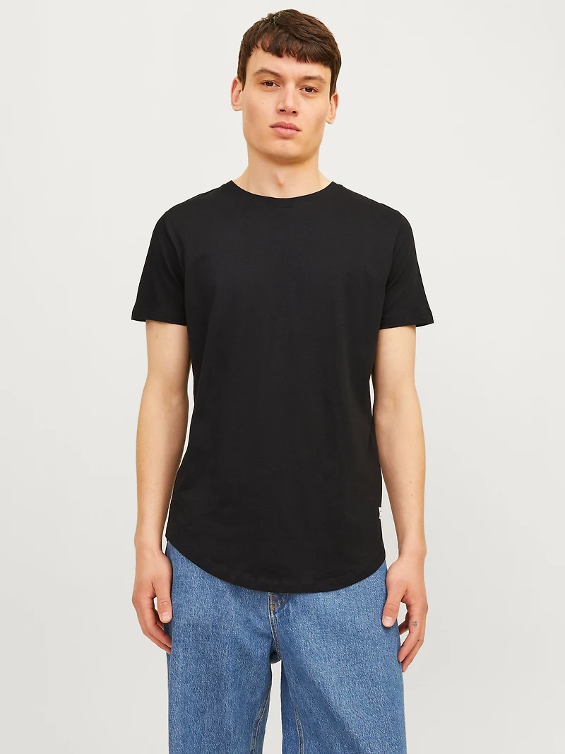 T-shirt Col rond Coupe longue | Jack & Jones