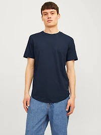 T-shirt Col rond Coupe longue | Jack & Jones®