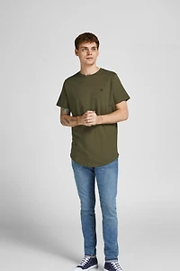 Regular Fit Round neck Set sleeves T-shirt | Jack & Jones®