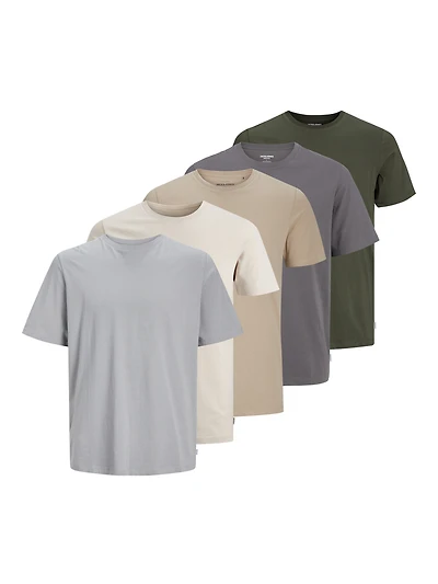 5-Pack Standard Fit T-Shirt | Jack & Jones