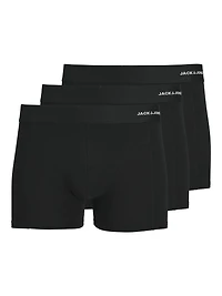 3-pack Plain Bamboo Boxers | Jack & Jones