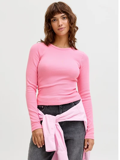 Long Sleeve Stretch Fit T-Shirt | Jack & Jones