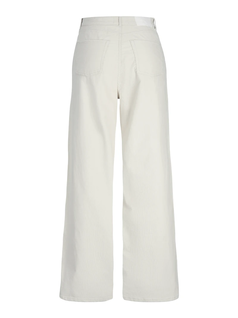 High-Rise Wide Leg Fit Corduroy Pants | Jack & Jones