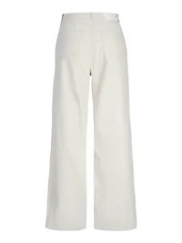 High-Rise Wide Leg Fit Corduroy Pants | Jack & Jones