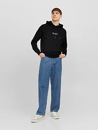 Chandail ouaté à capuchon Coupe décontractée | Jack & Jones