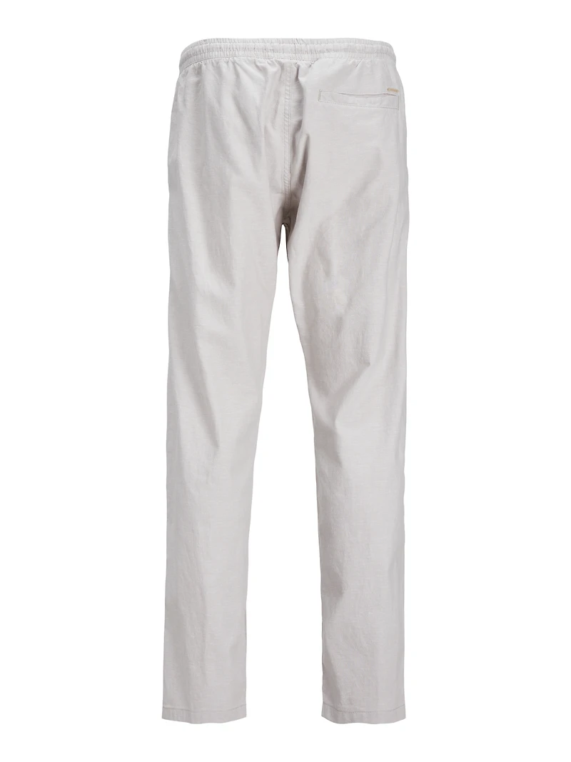 Pantalon mélange en lin à coupe décontractée | Jack & Jones®
