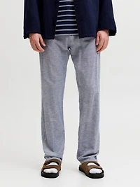 Relaxed Fit Linen-Blend Pants | Jack & Jones