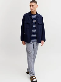 Relaxed Fit Linen-Blend Pants | Jack & Jones