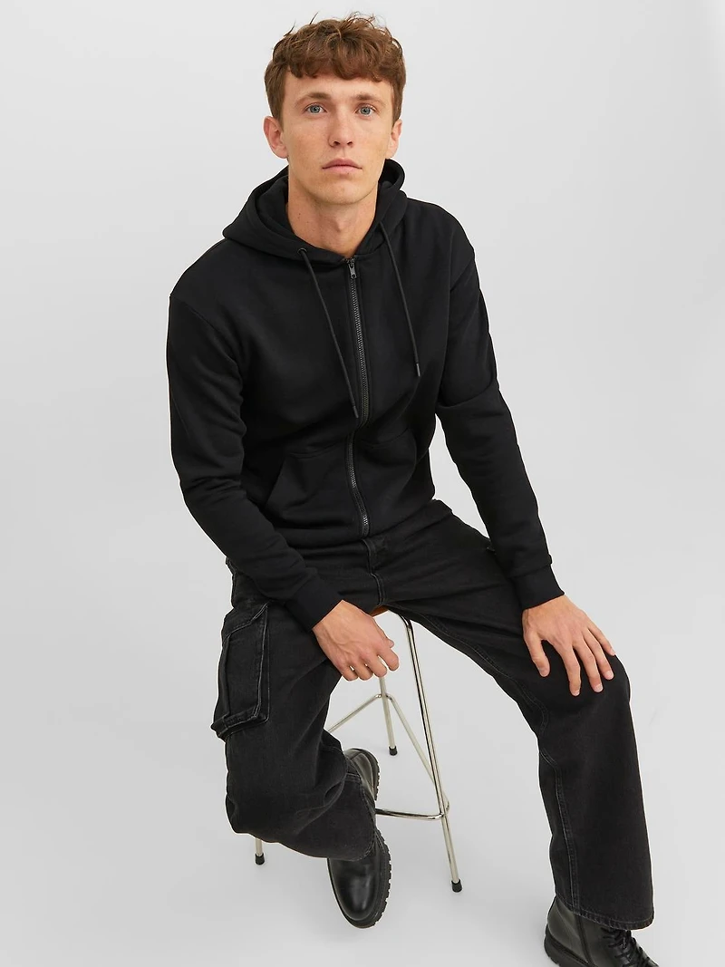 Relaxed Fit Zip hoodie | Jack & Jones