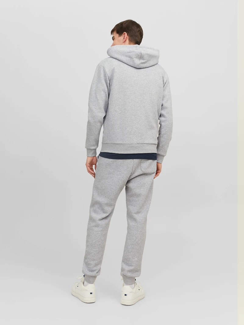 Chandail ouaté à capuchon fermeture éclair Coupe décontractée | Jack & Jones®