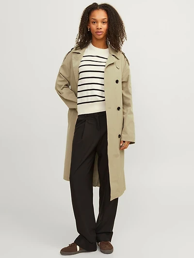 Manteau style trenchcoat Col à revers | Jack & Jones®