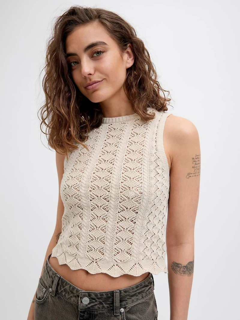 Crochet Tank Top | Jack & Jones
