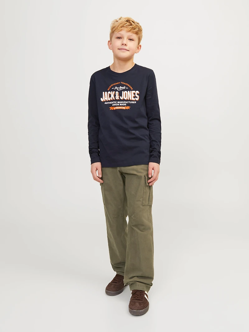 Wide Leg Fit Cargo Pants | Jack & Jones