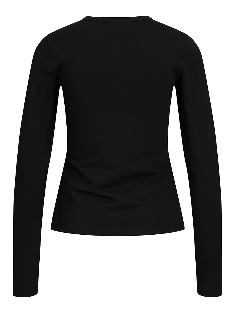 Long Sleeve Stretch Fit T-Shirt | Jack & Jones