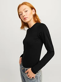 Long Sleeve Stretch Fit T-Shirt | Jack & Jones