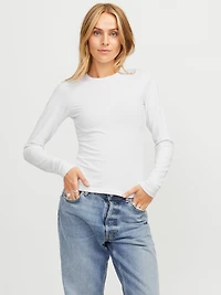 Long Sleeve Stretch Fit T-Shirt | Jack & Jones