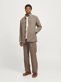 Regular Fit High stand-up collar Coat | Jack & Jones®