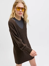 Robe courte Coupe ample Col en V | Jack & Jones