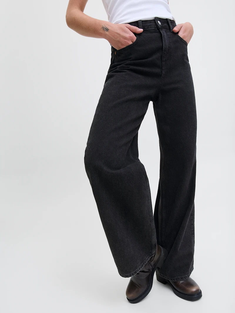 Jean à taille haute et jambe large TOKYO | Jack & Jones