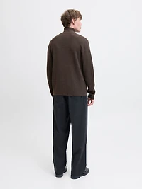 Chandail en tricot demi-zip | Jack & Jones