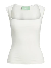 Stretch Fit Square Neck Top | Jack & Jones®